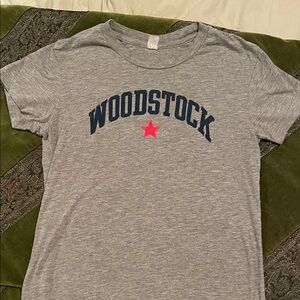 Gray Woodstock Short Sleeve Tee